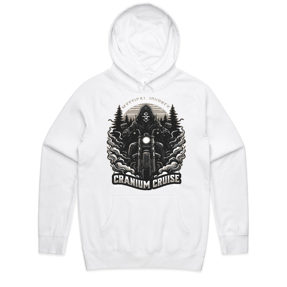 Cranium Cruise – Mystical Journey Grim Reaper Biker T-Shirt