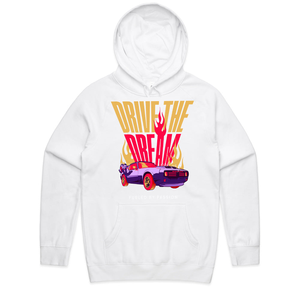 Drive The Dream - Fueled by Passion Fire Car Tee