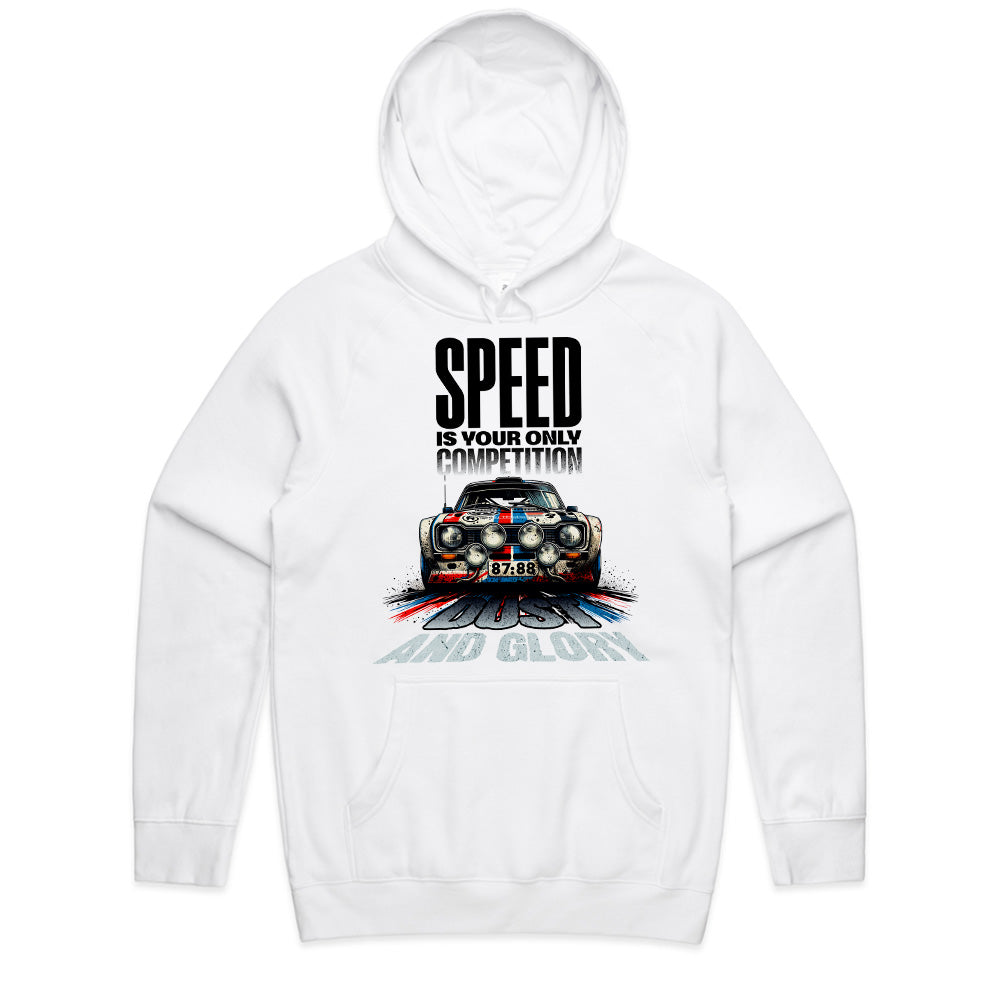 Dust and Glory - Speed Is Your Only Competition Racing Tee