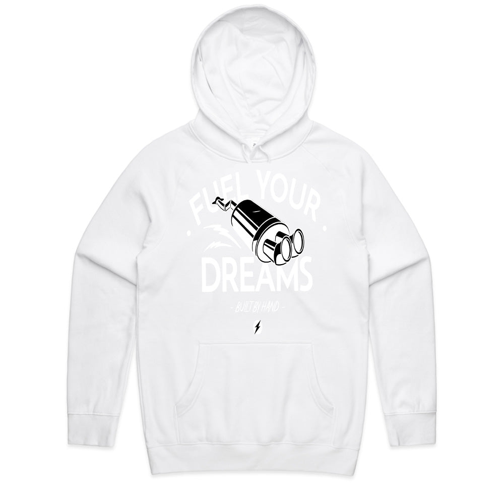 Fuel Your Dreams: Built By Hand Exhaust Power T-Shirt