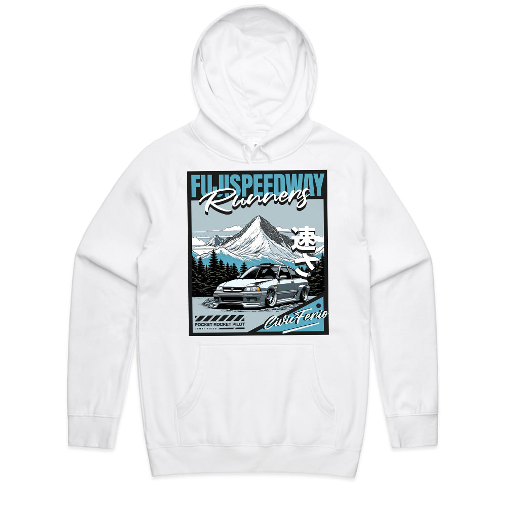 Fuji Speedway Runners: Civic Ferio JDM Pocket Rocket T-Shirt