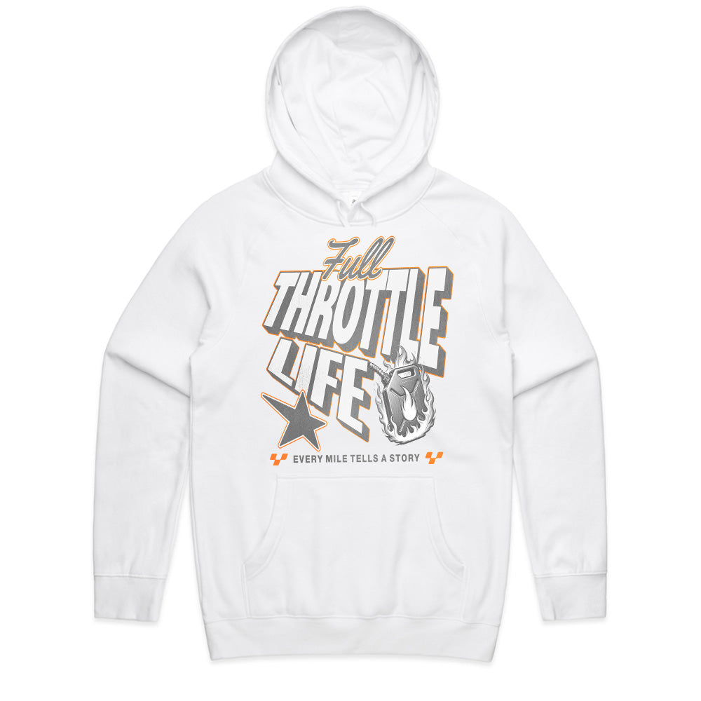 Full Throttle Life: Every Mile Tells a Story T-Shirt