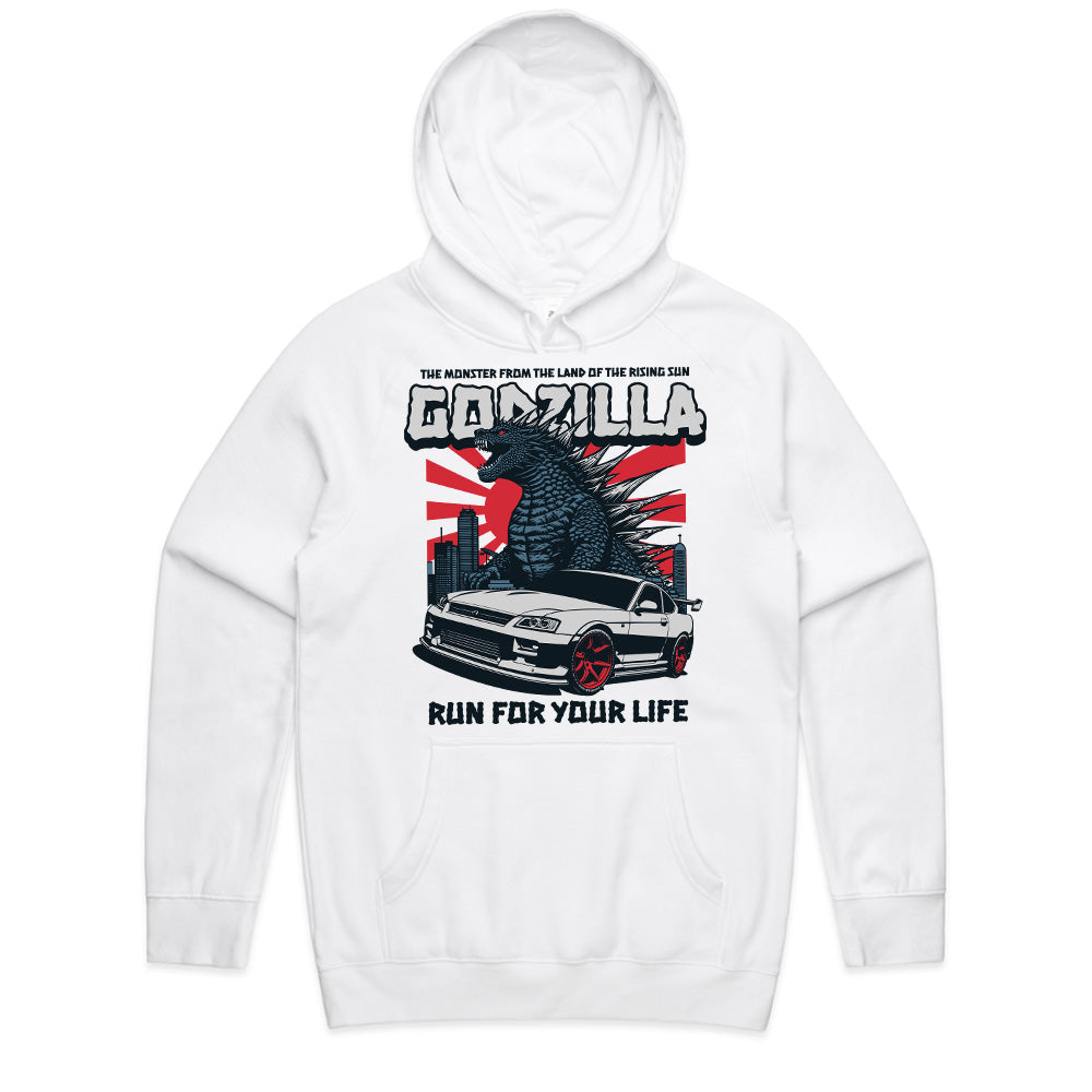Godzilla JDM Legend: Run for Your Life Skyline T-Shirt
