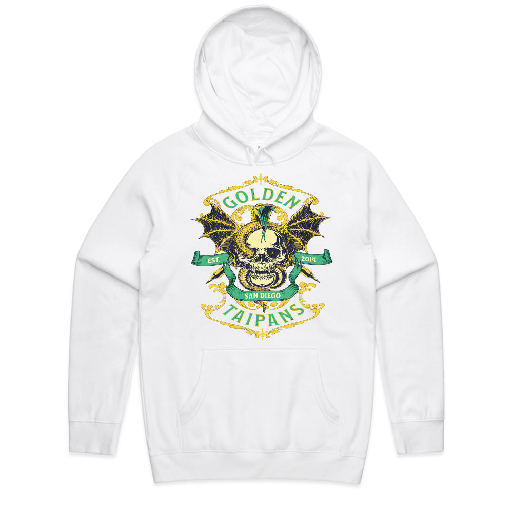 Golden Taipans – San Diego Ornate Skull T-Shirt