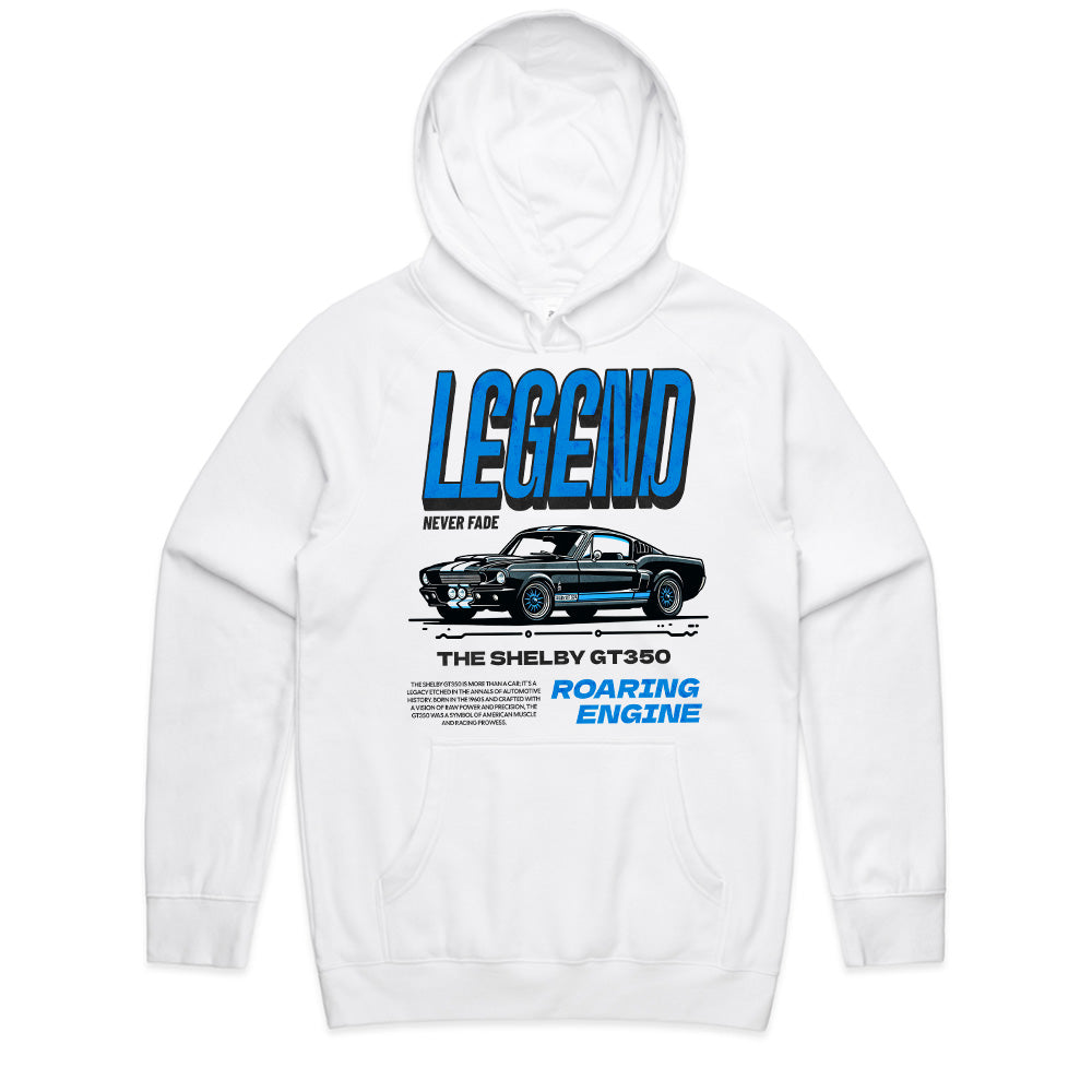 Legend Never Fade: Shelby GT350 Roaring Engine T-Shirt