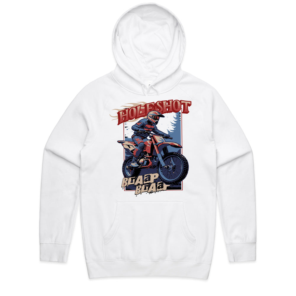 Holeshot – Braap Braap Motocross Racing T-Shirt