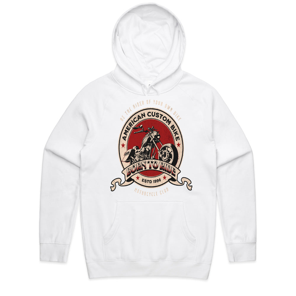 Born to Ride – American Custom Bike Club Vintage Biker T-Shirt