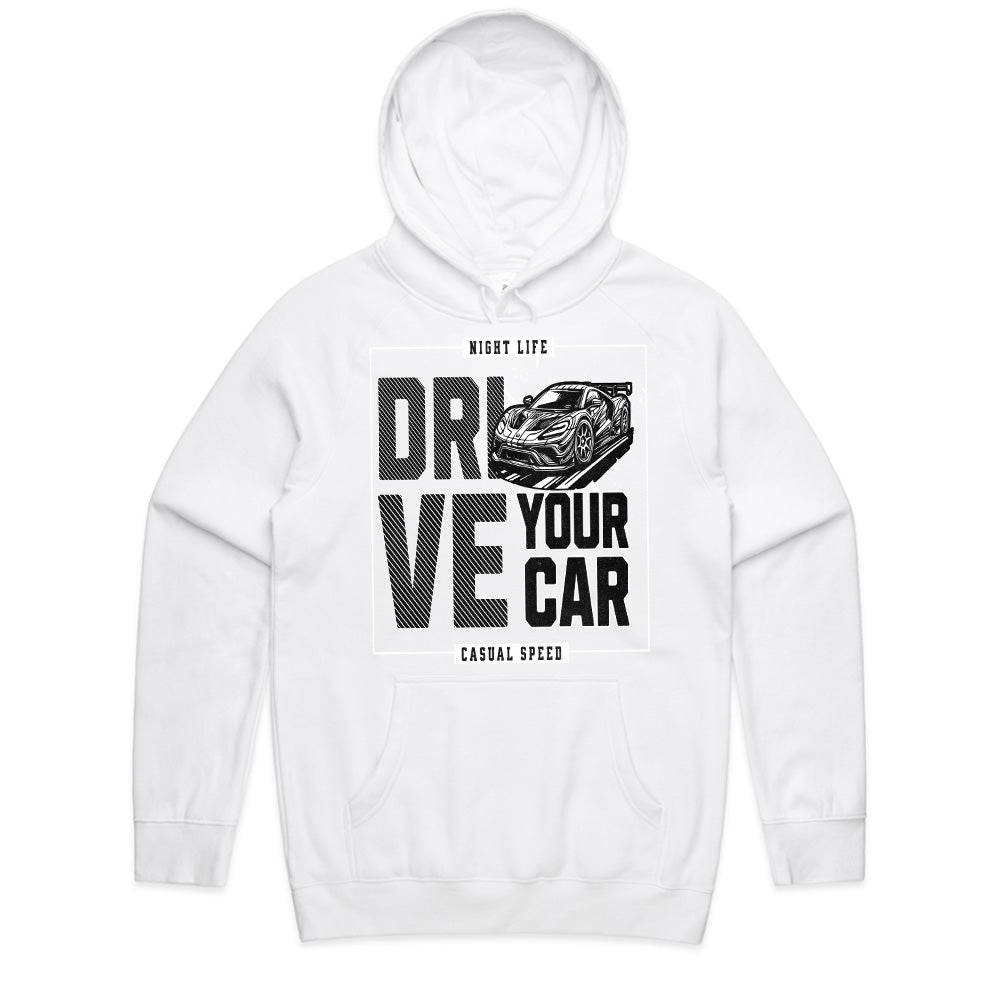 Drive Your Car T-Shirt – Night Life Casual Speed Edition
