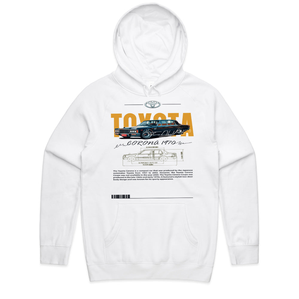 Toyota Corona 1970 T-Shirt – Vintage JDM Classic Edition