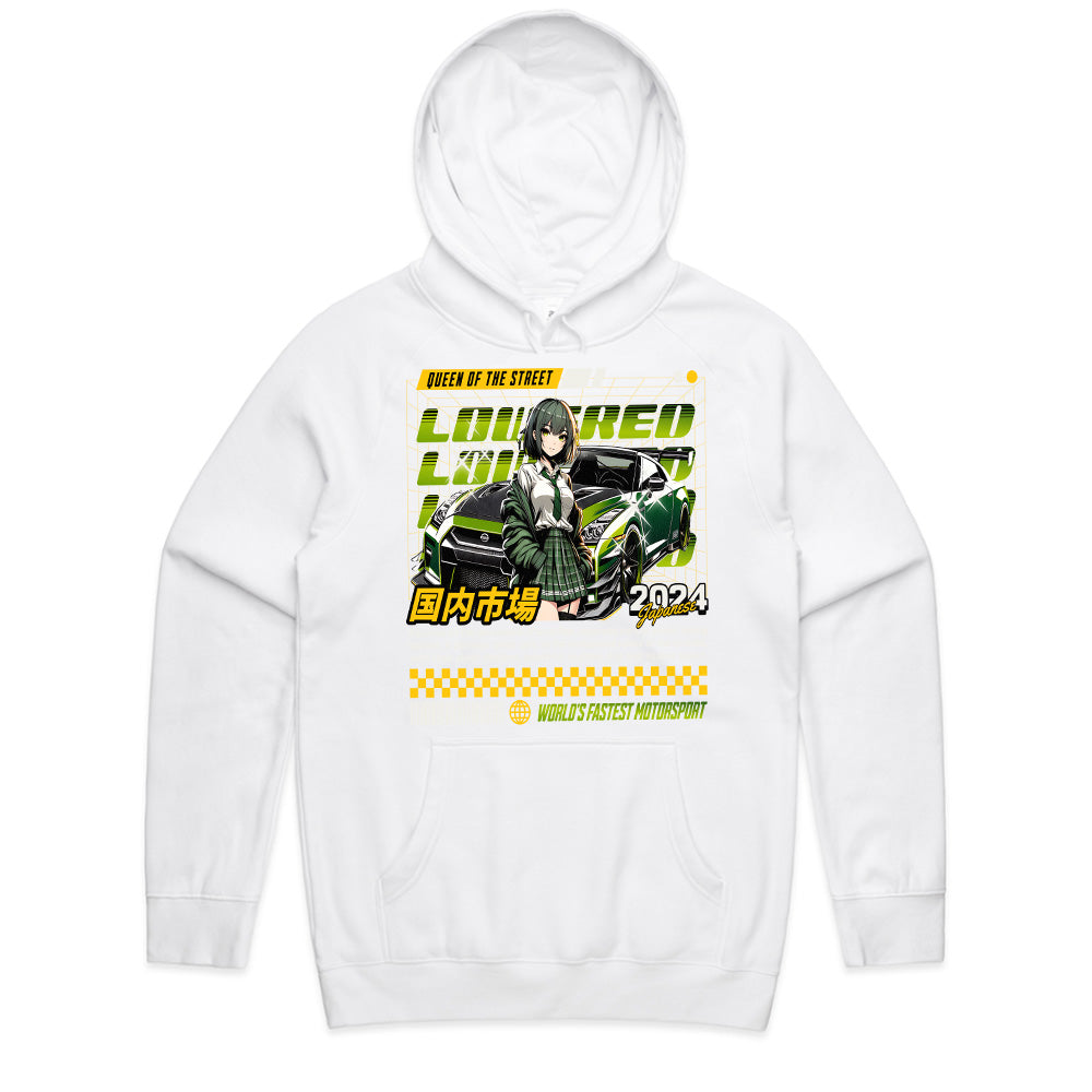 Queen of The Street T-Shirt – JDM Anime Racing Edition