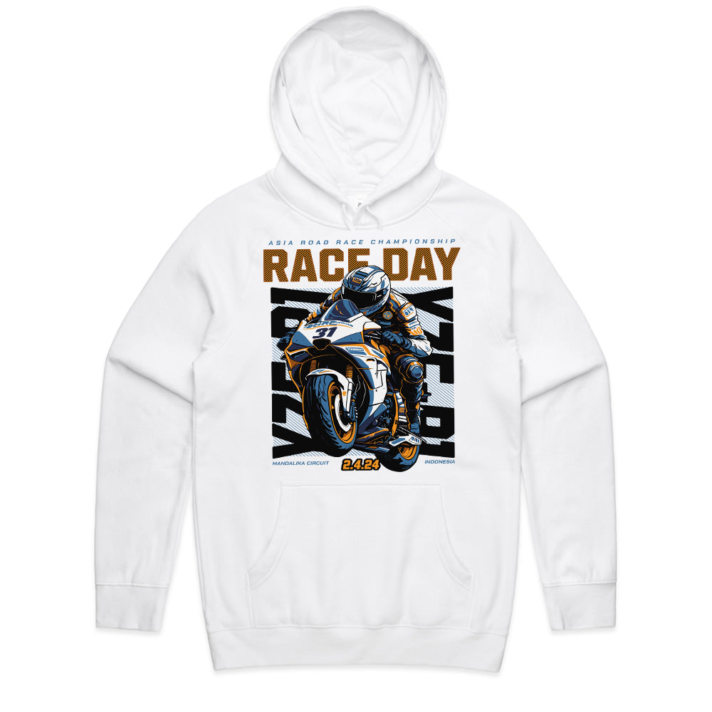Race Day T-Shirt – High-Speed Motorcycle Racing Championship Tee