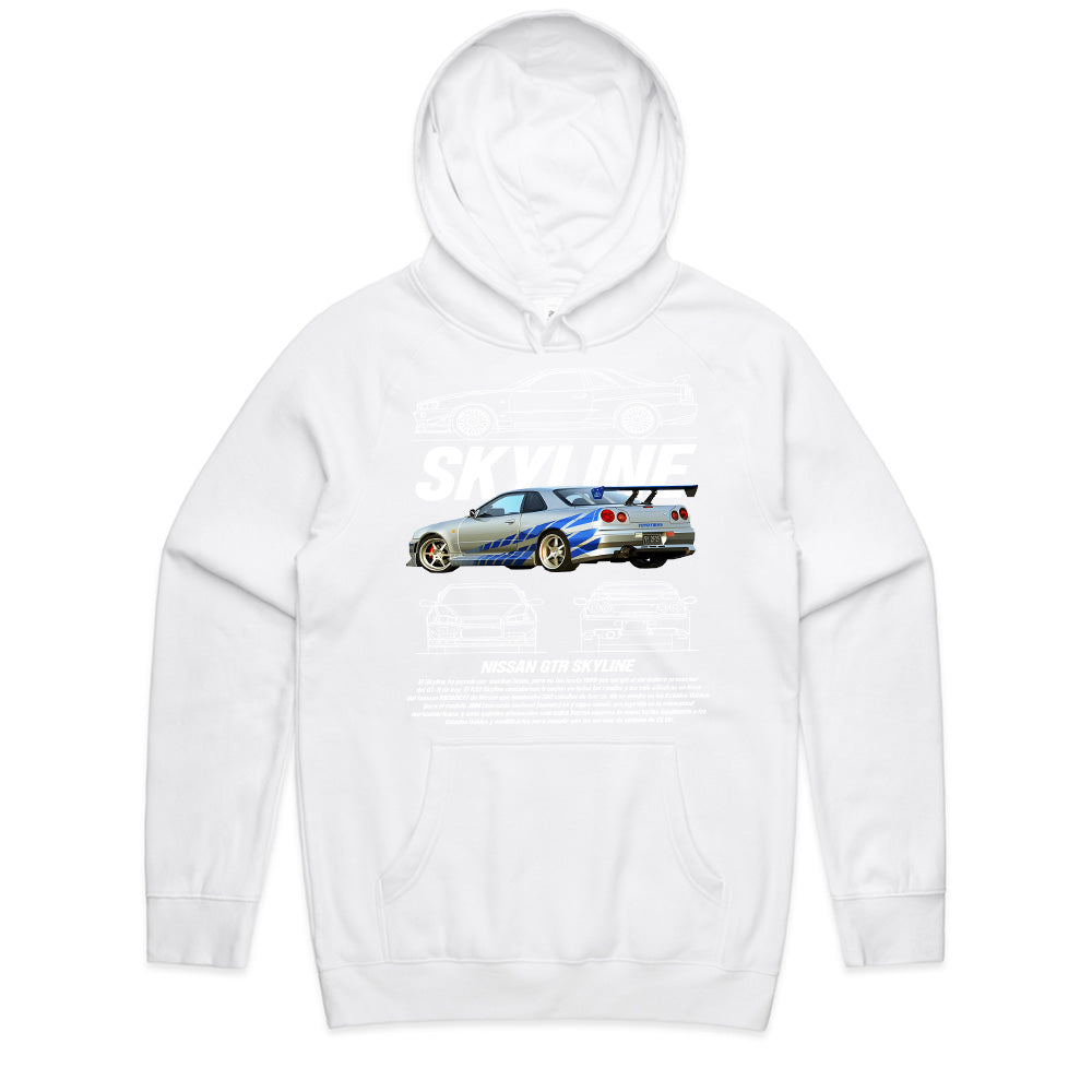 Nissan Skyline GTR R34 T-Shirt – JDM Performance Icon Edition