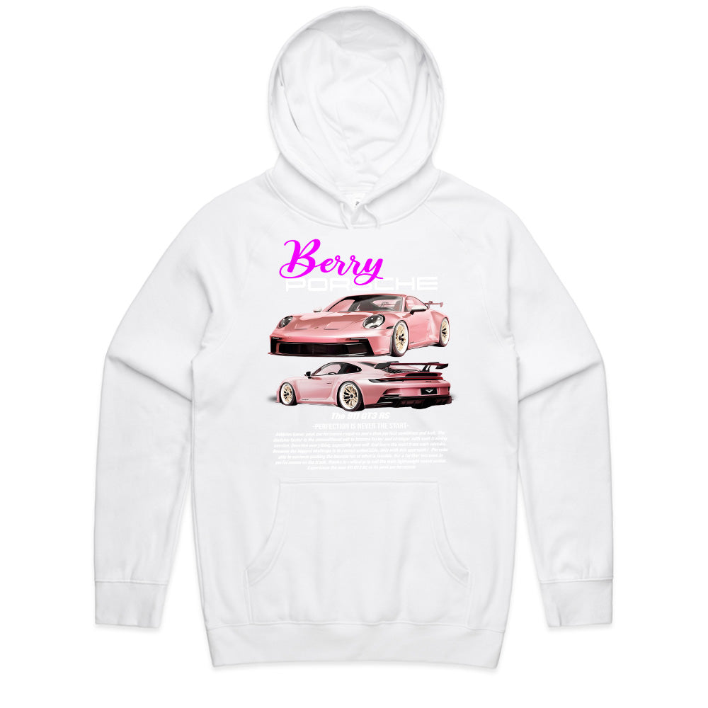Berry Porsche 911 GT3 RS T-Shirt – Pink Performance Edition