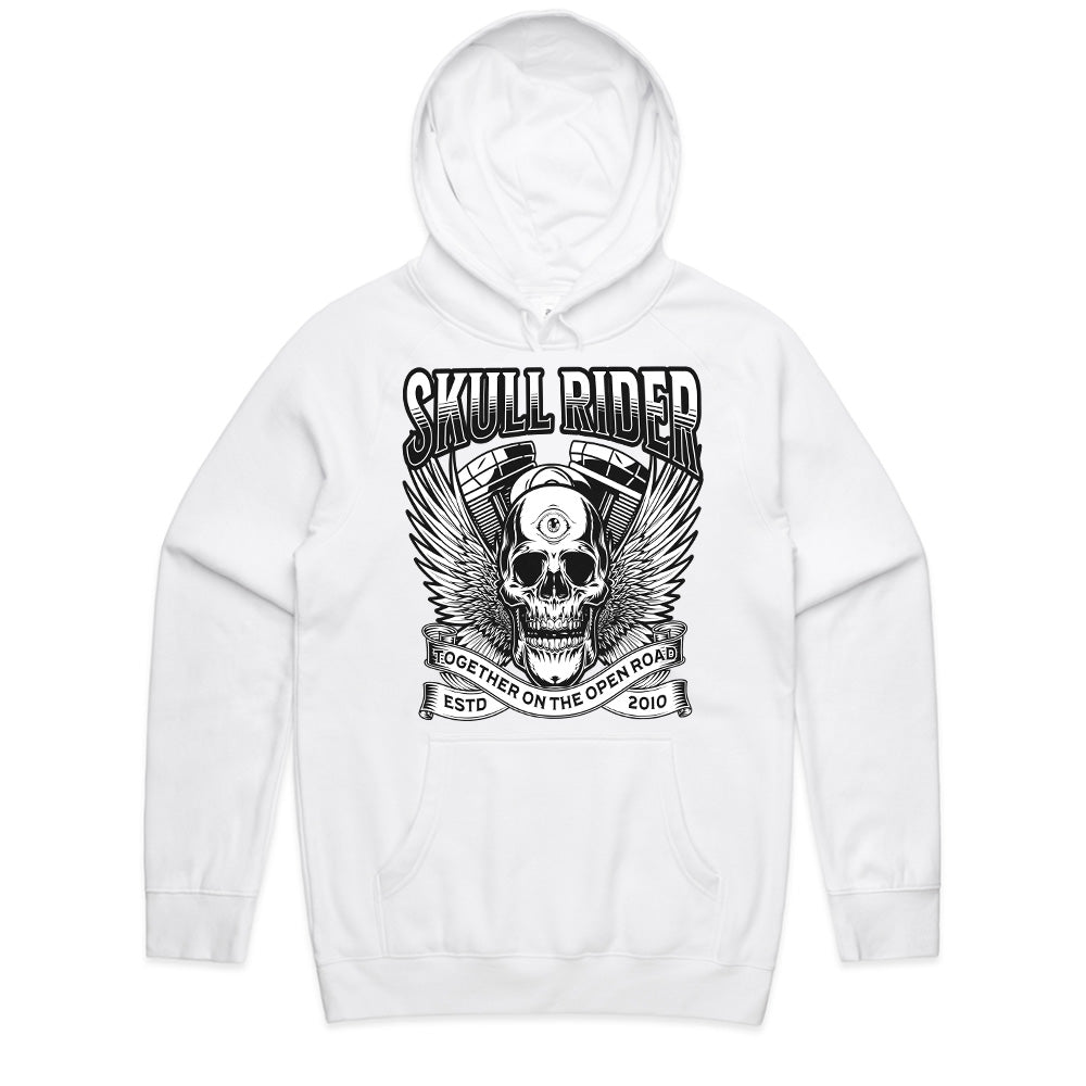 Skull Rider T-Shirt – Third Eye Biker Spirit Tee