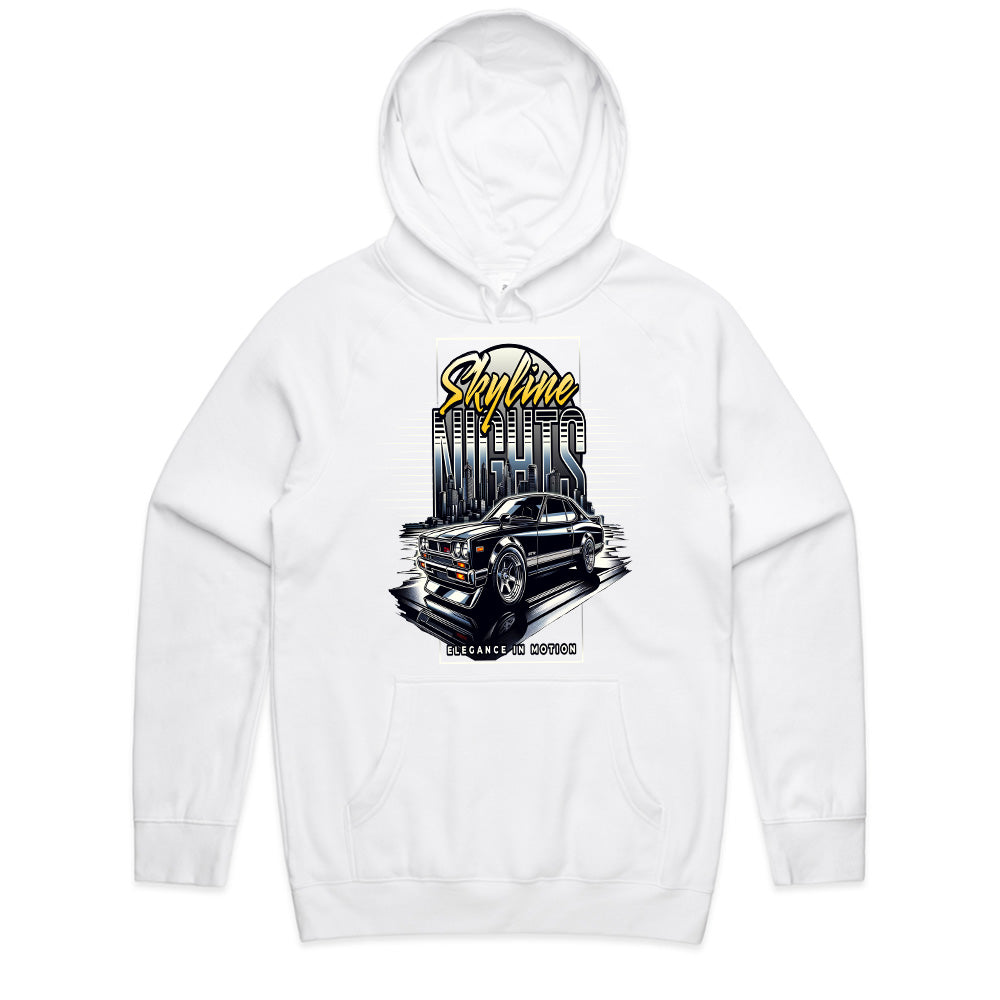 Skyline Nights: Retro JDM Elegance in Motion T-Shirt