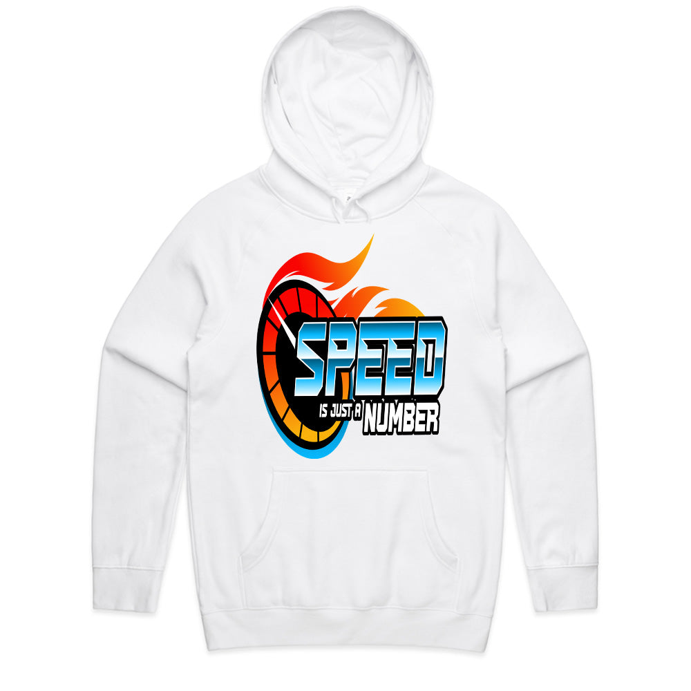 Speed Is Just a Number T-Shirt – Bold Racing Flame Graphic Tee