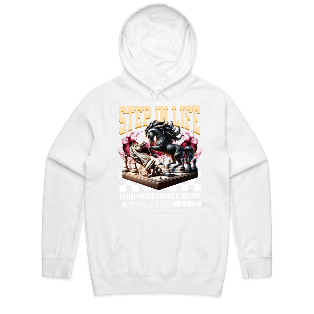 Knight’s Gambit: Step In Life Chess Tee