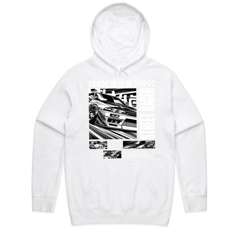 Street Racer Japan – Monochrome Drift Manga Legend T-Shirt
