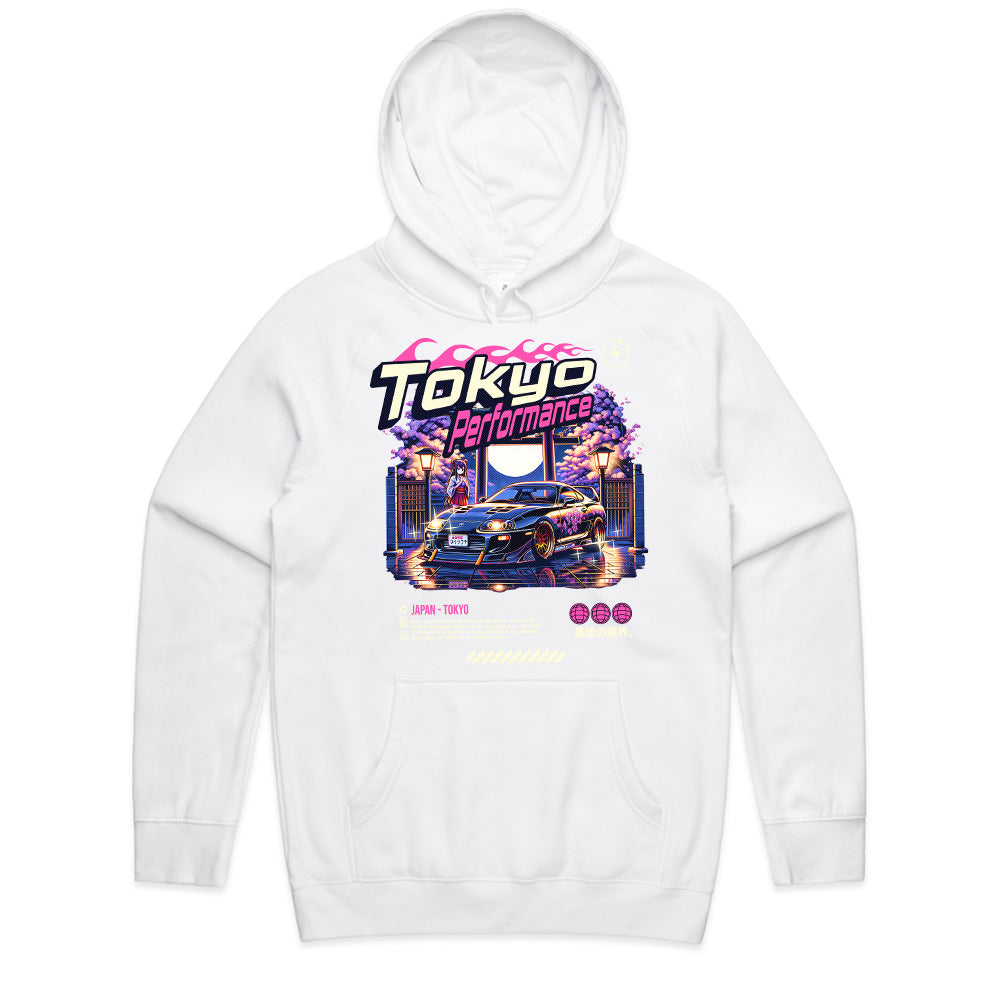 Tokyo Performance – Neon JDM Nightlife Supra T-Shirt