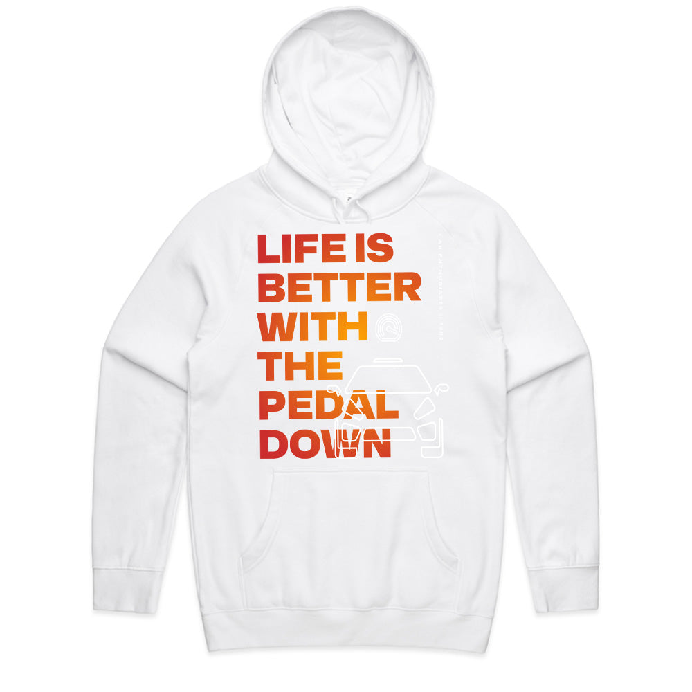 Pedal Down Lifestyle – Car Enthusiast Minimalist Racing T-Shirt