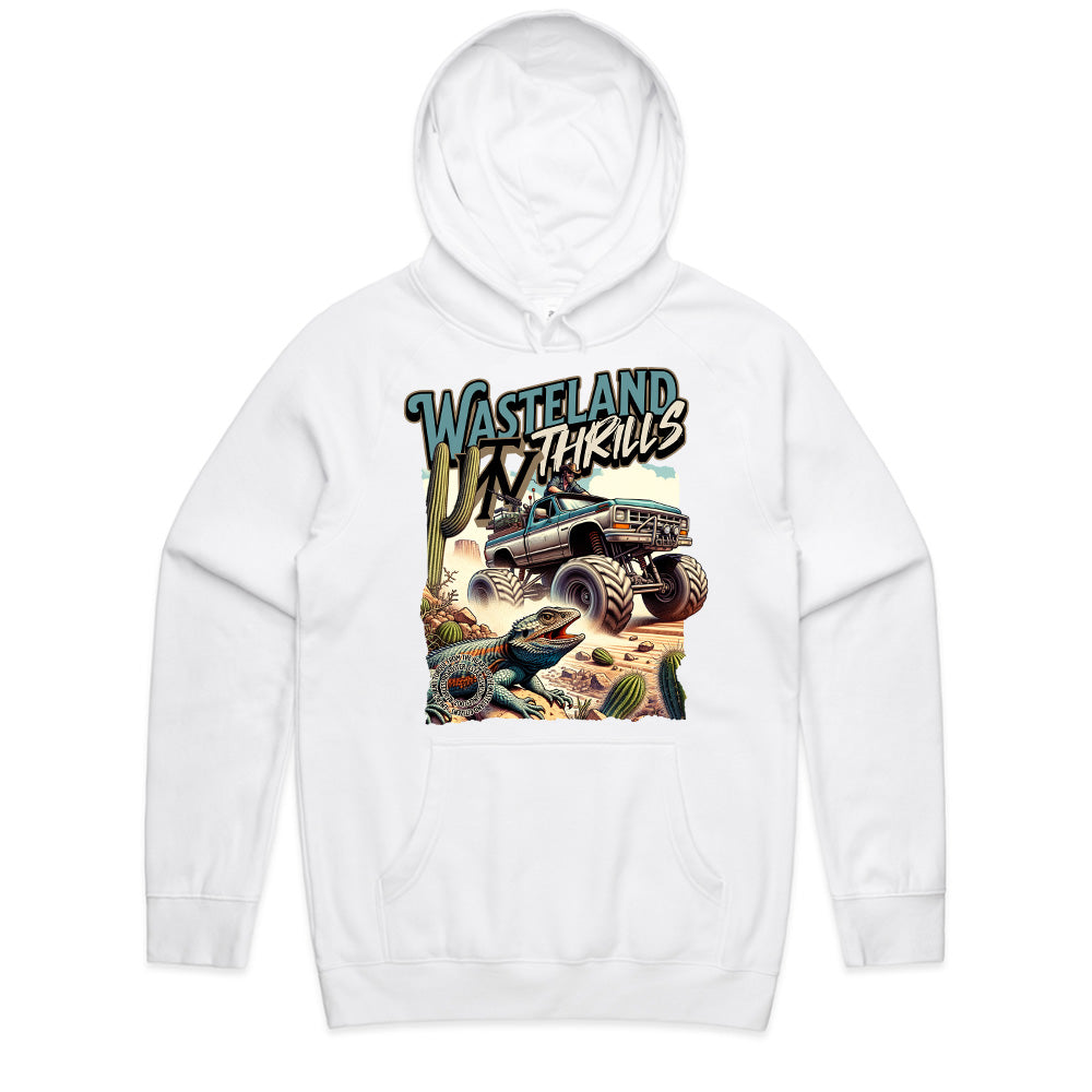 Wasteland Thrills — Retro Off-Road Monster Truck Adventure T-Shirt