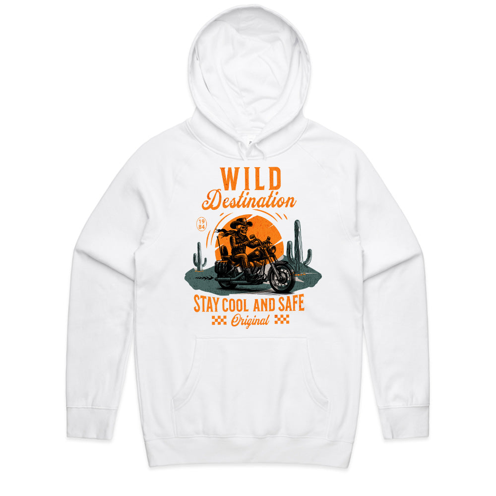 Wild Destination Biker T-Shirt – Stay Cool and Safe on the Open Road