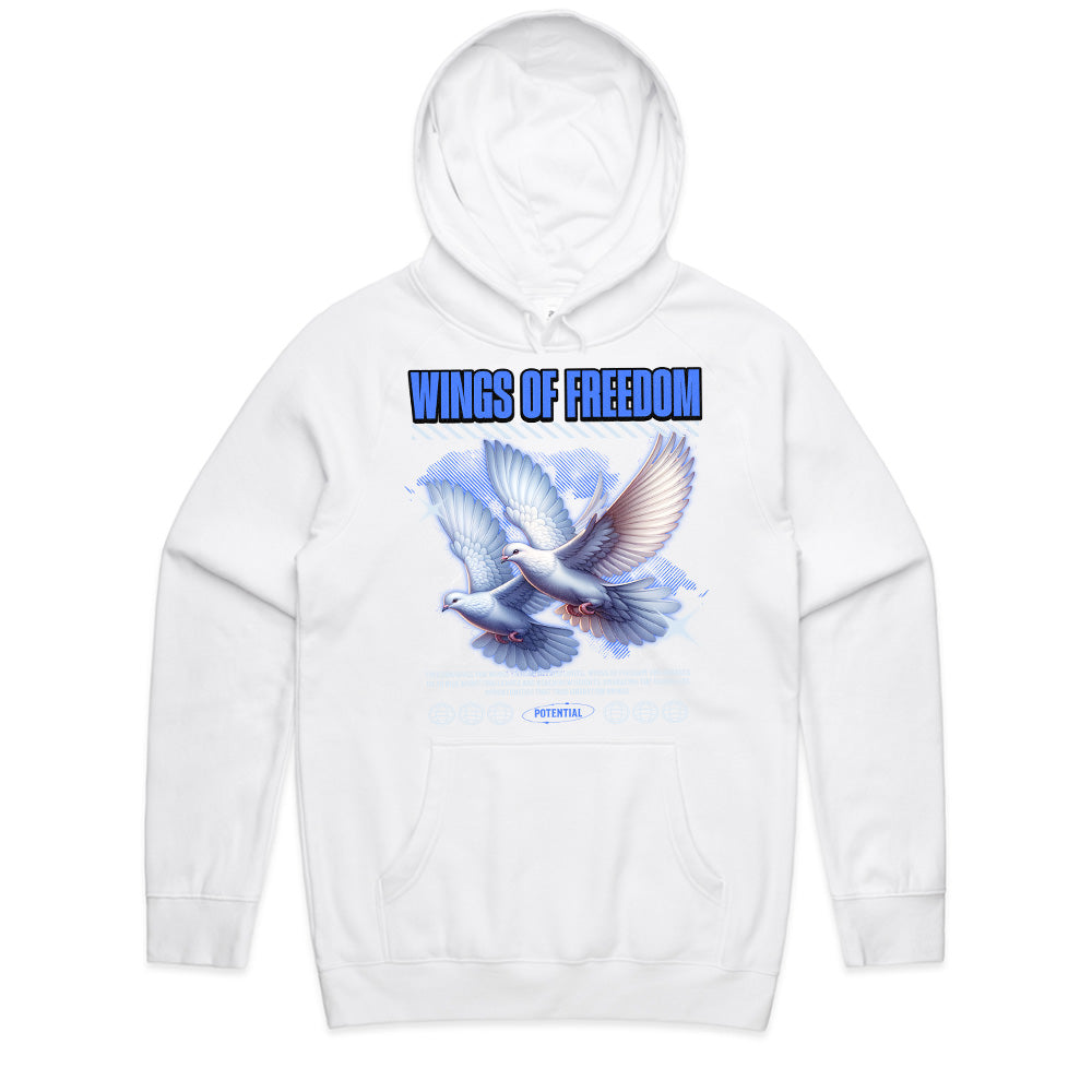 Limitless Flight: Wings of Freedom Tee