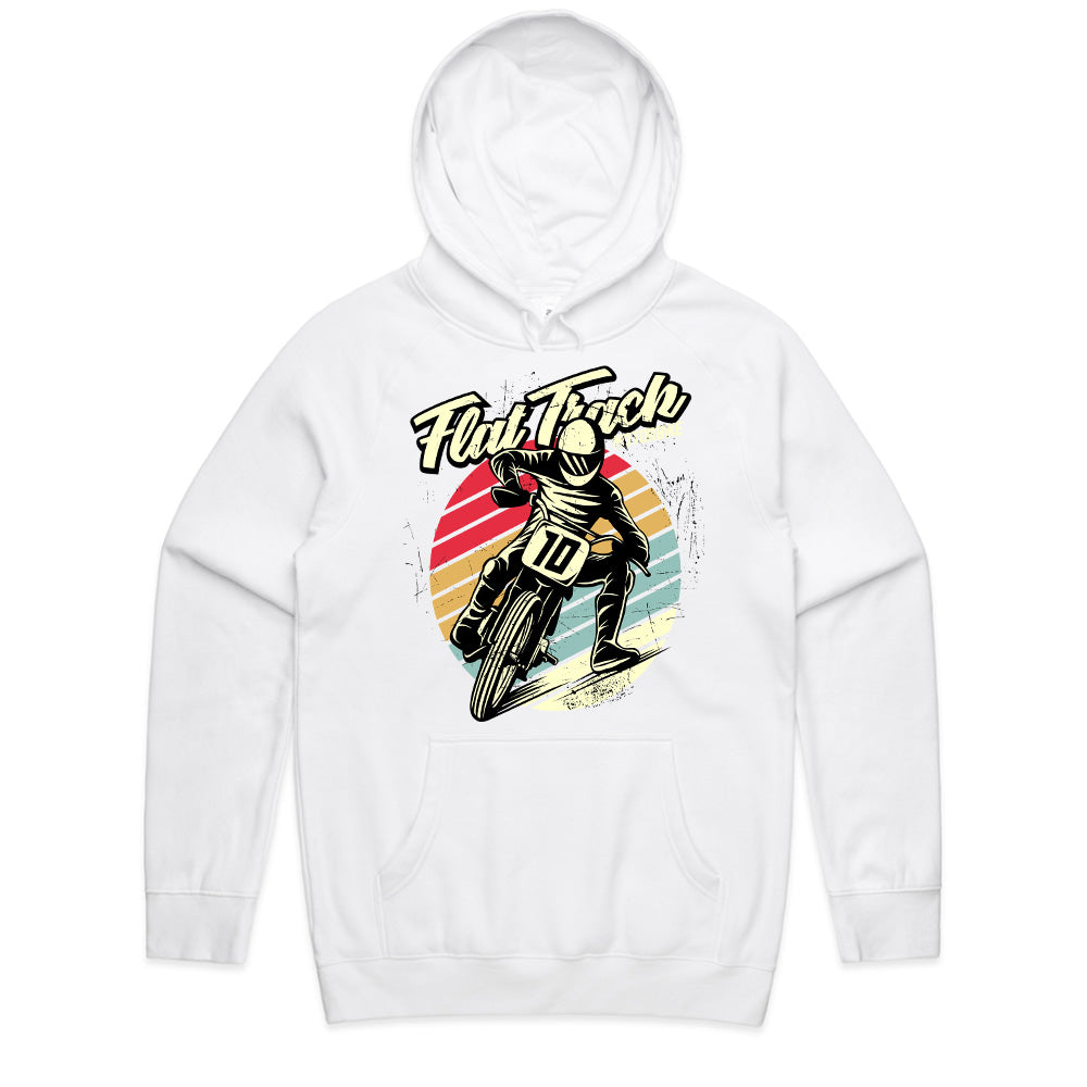 Flat Track Fury – Vintage Moto Speed Tee