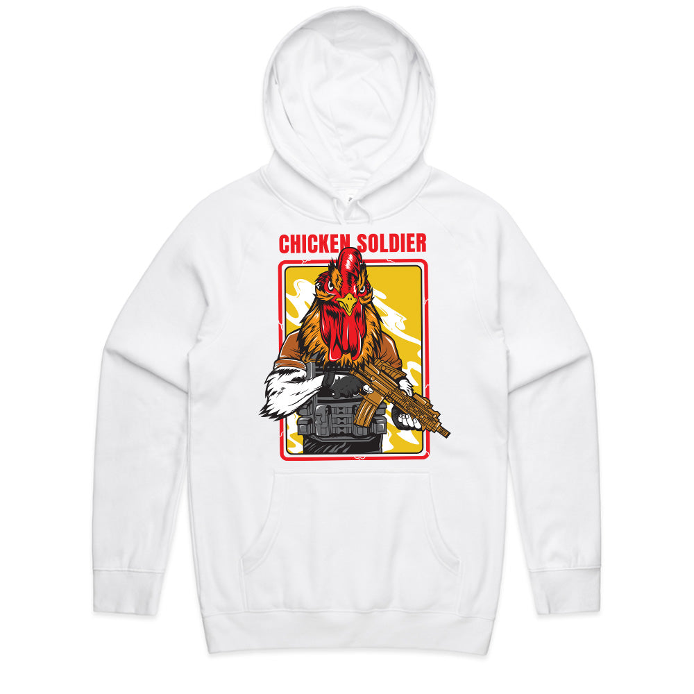 Chicken Soldier - Battle-Ready Warrior Tee