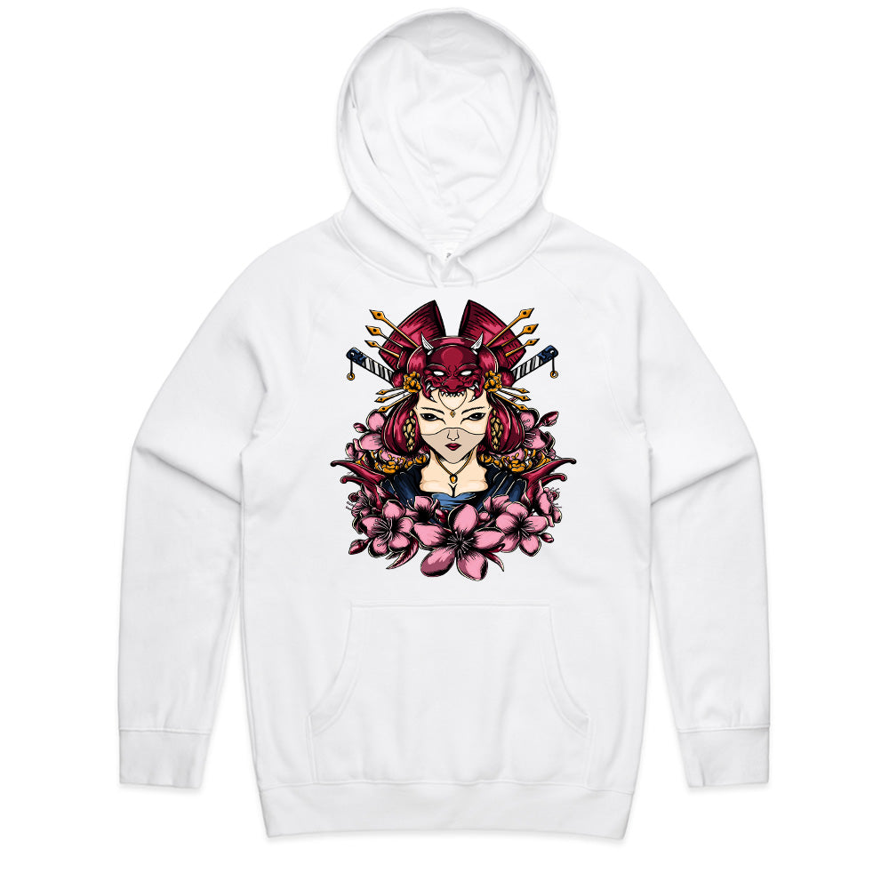Samurai Blossom: Warrior Beauty Tee