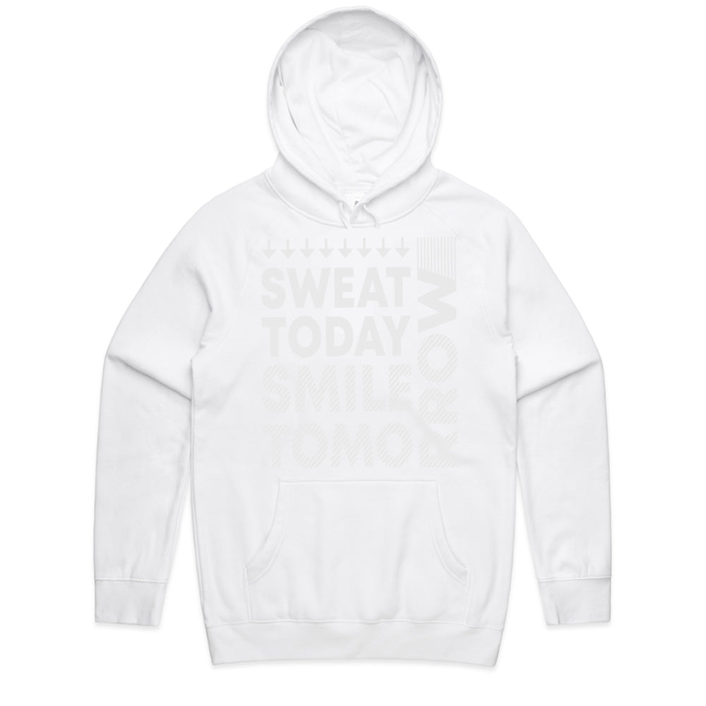 Sweat Today, Smile Tomorrow: Motivational Workout Tee