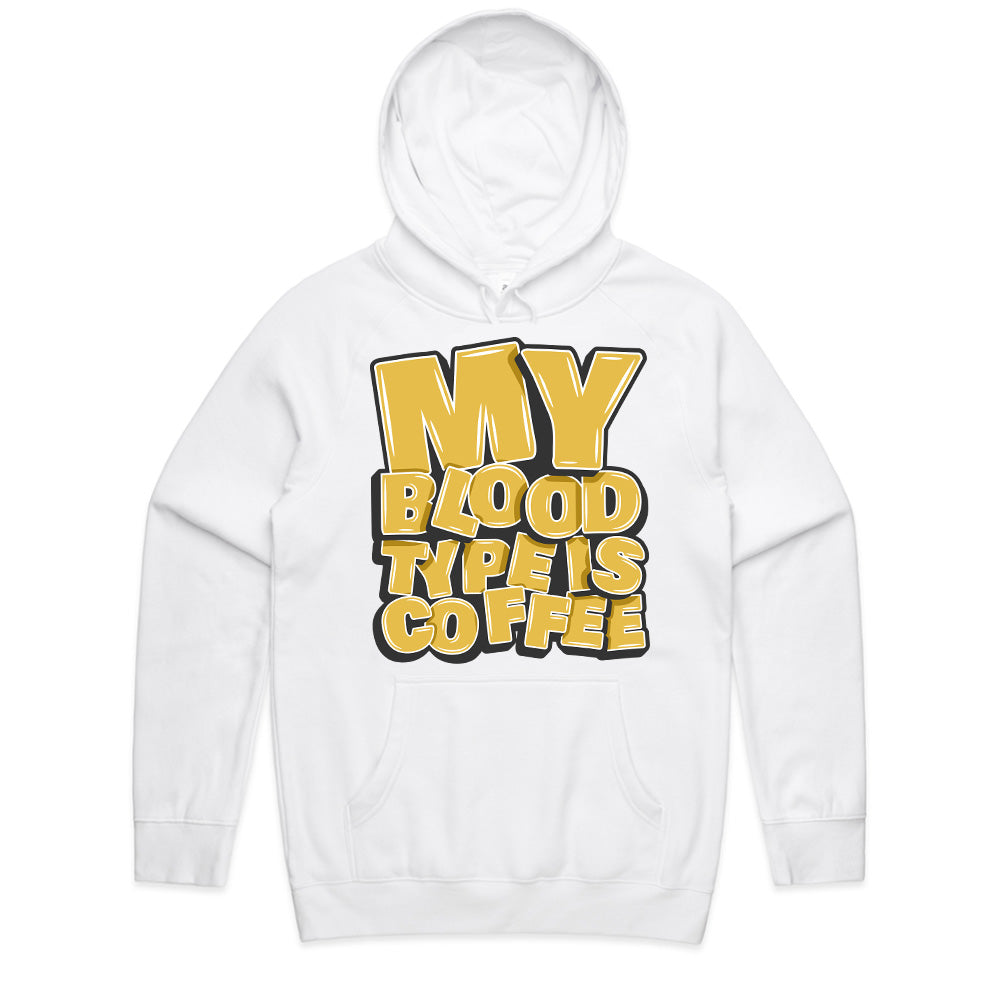 Coffee Type Tee – My Blood Type Is Coffee Statement Shirt