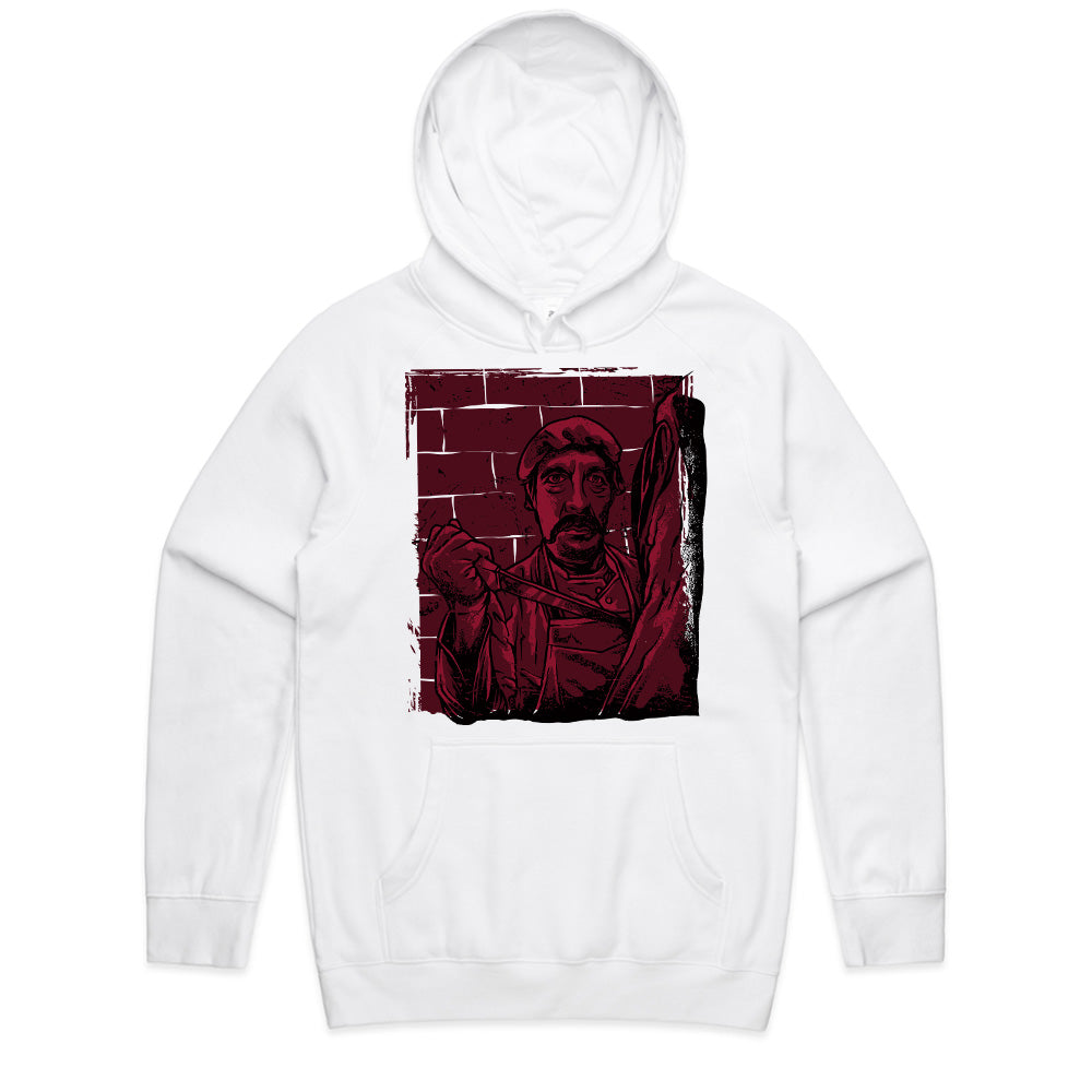 The Butcher's Gaze – Crimson Kitchen Tee