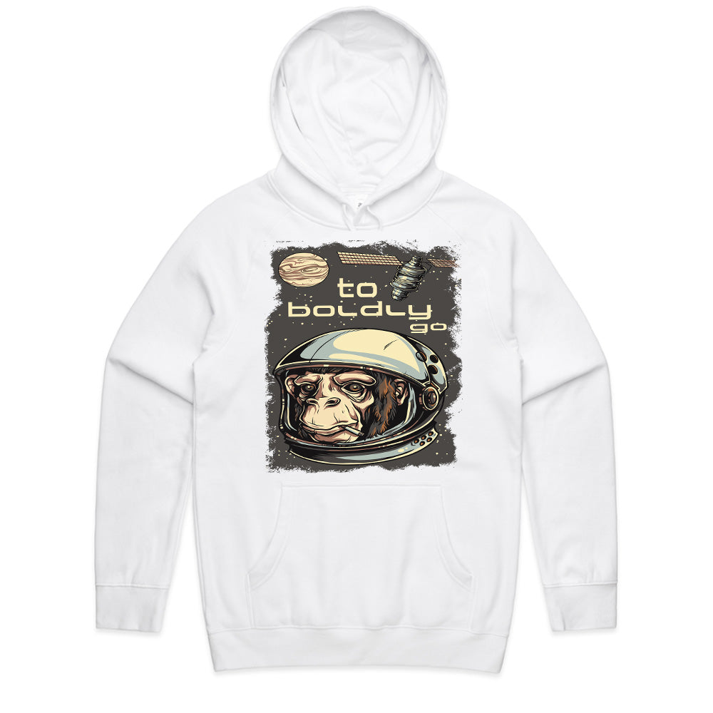 Space Chimp Explorer - To Boldly Go Tee