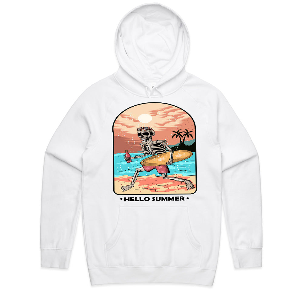 Skeleton Surfer: Eternal Summer Vibes Tee