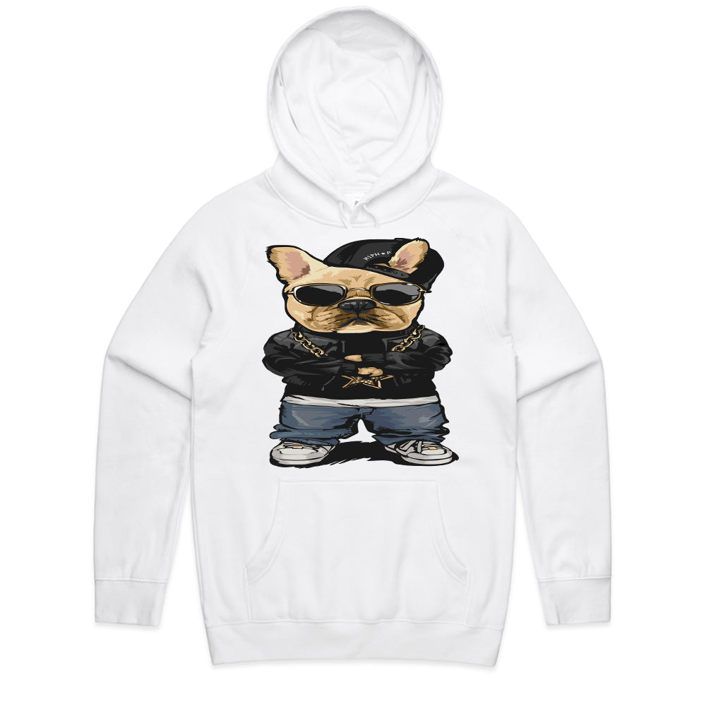 Bulldog Swagger: Hip-Hop Pup Tee
