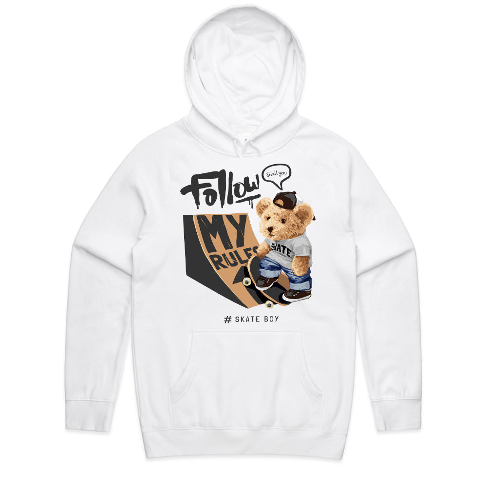 Skate Boy Bear: My Rules Tee