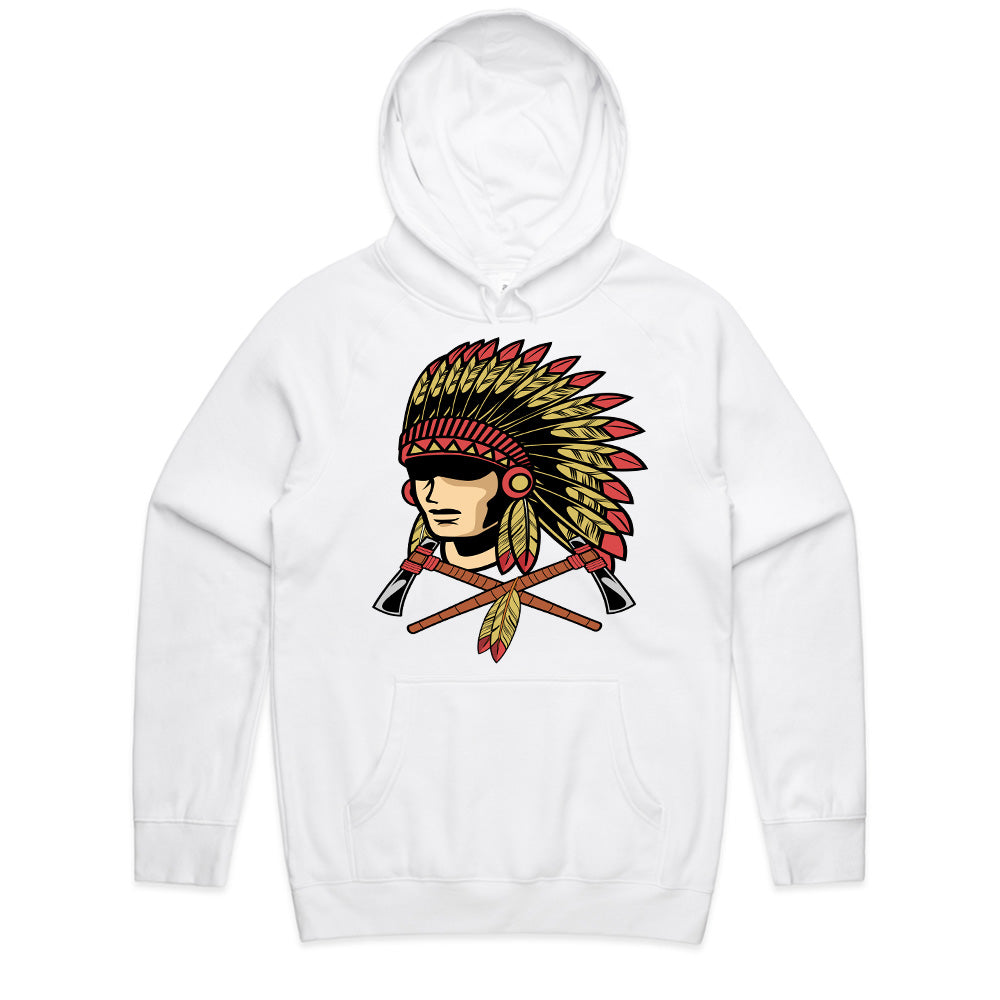 Heritage Valor – Tribal Warrior Crest Tee