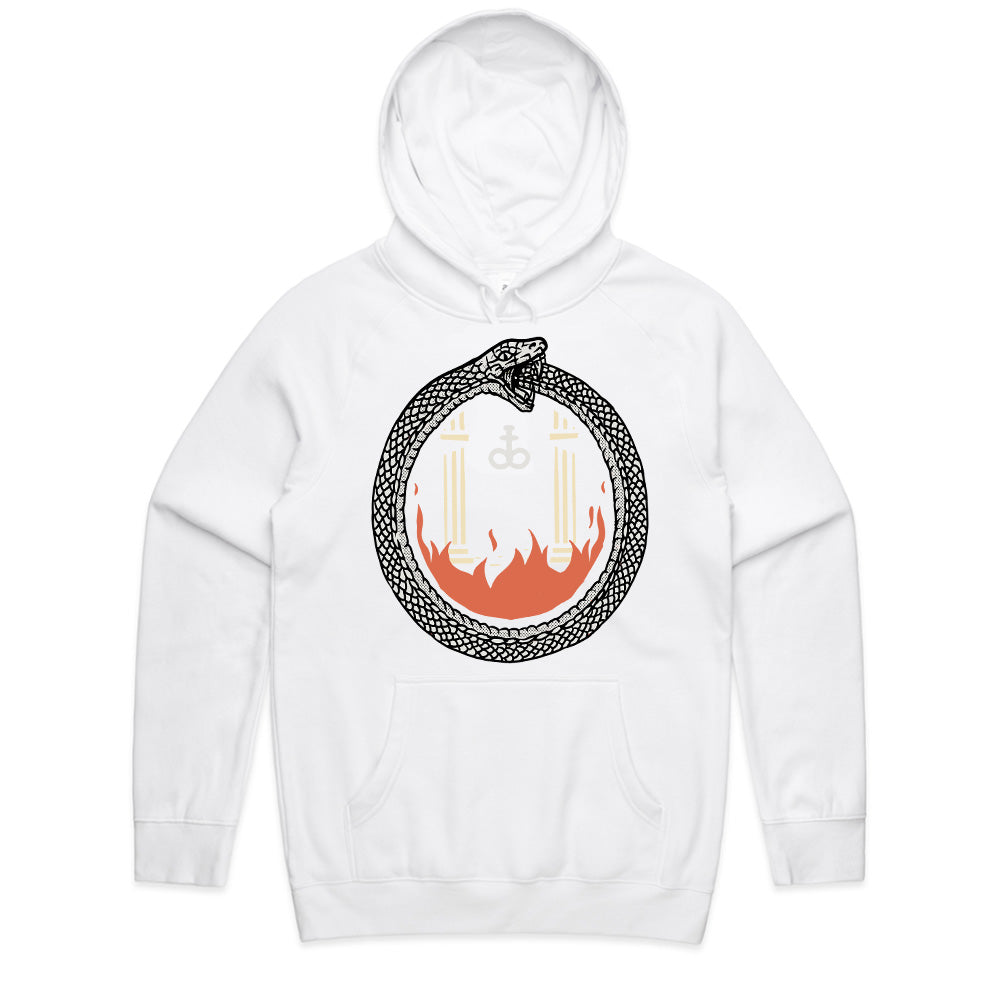 Ouroboros Flame Tee – Eternity Through Destruction