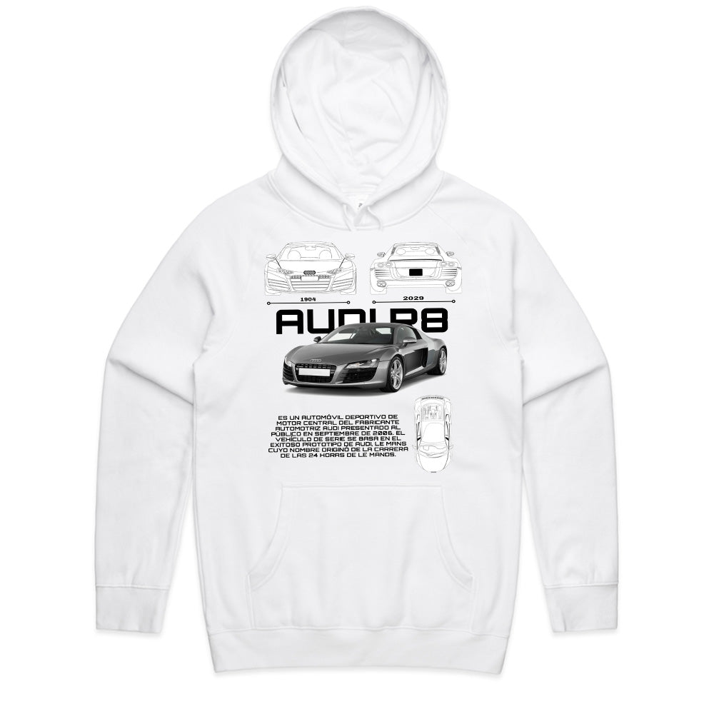Audi R8 Supercar Blueprint T-Shirt