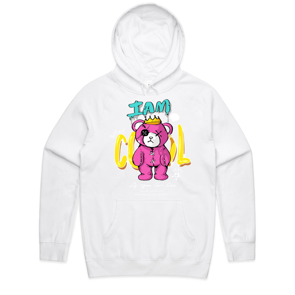 Crown of Cool – Pink Rebel Bear Tee