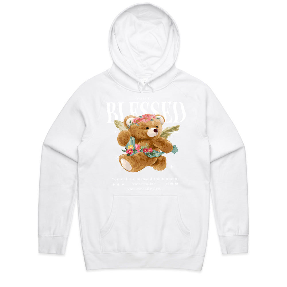 Heavenly Bear – You're Blessed Floral Tee