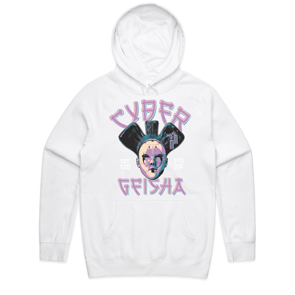 Cyber Geisha: Neon Tattoo Studio Fusion