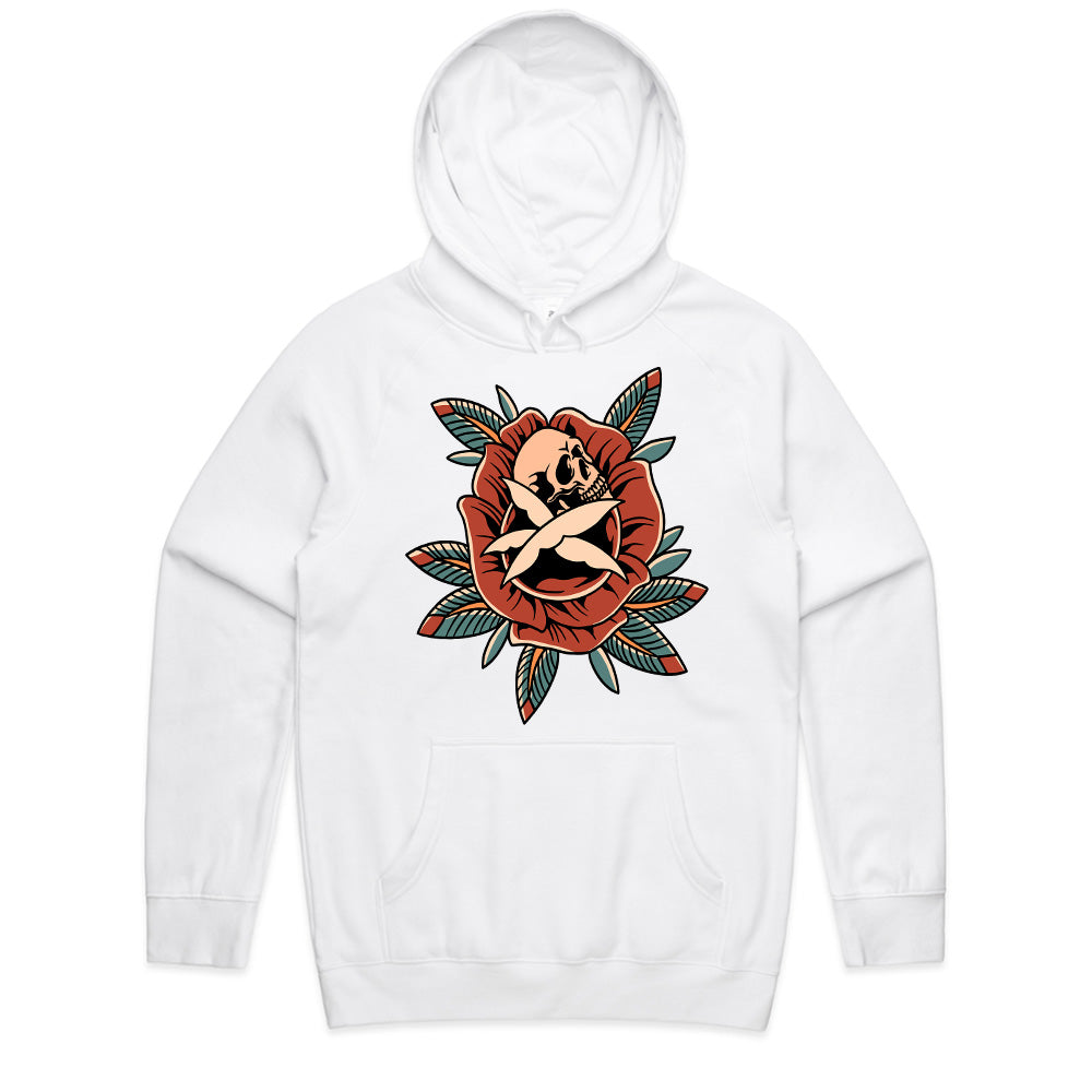 Bloom of Mortality - Skull & Rose Fusion Tee