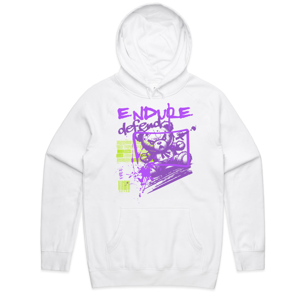 Endure & Defend: Urban Graffiti Statement Jumper