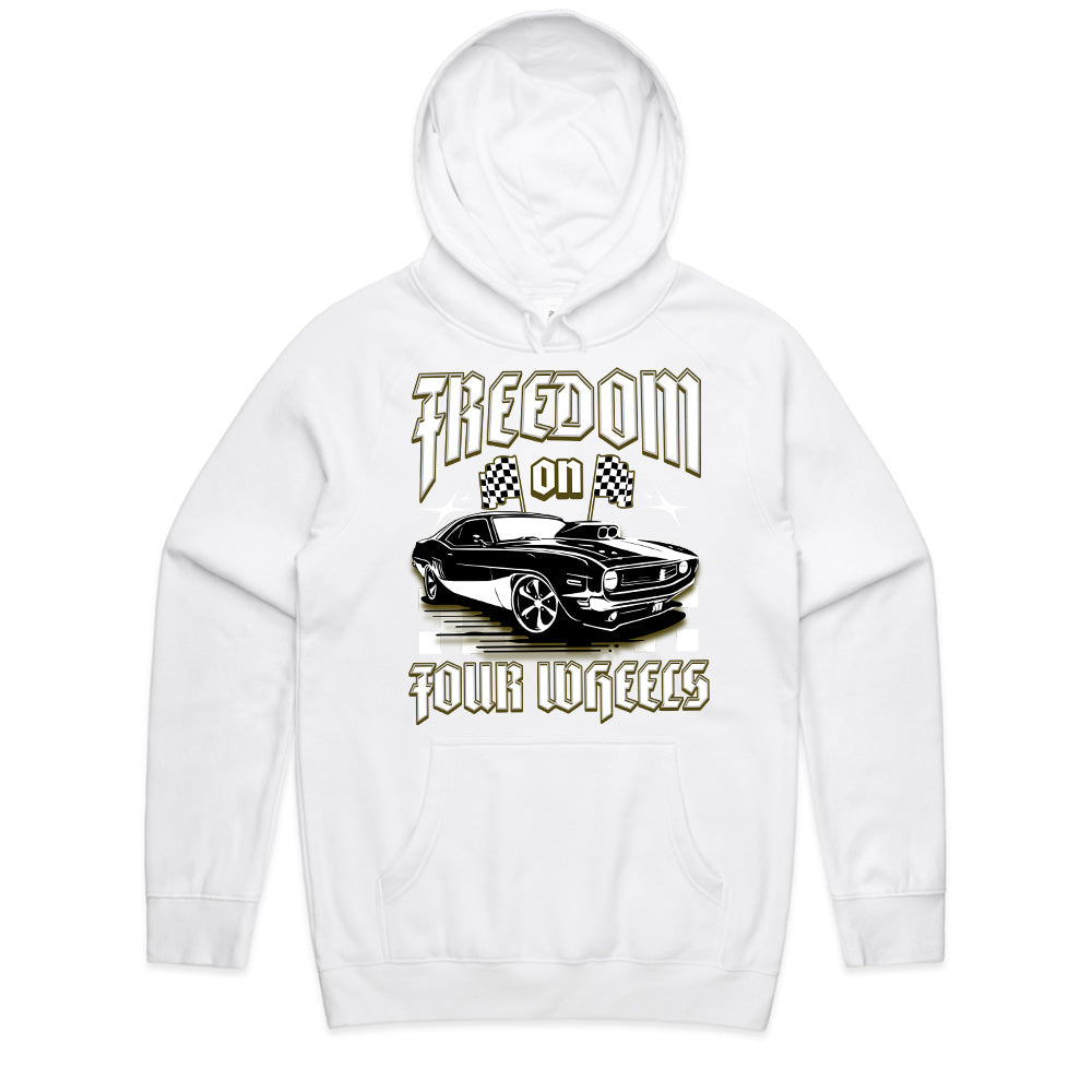 Freedom On Four Wheels: Muscle Car Power T-Shirt