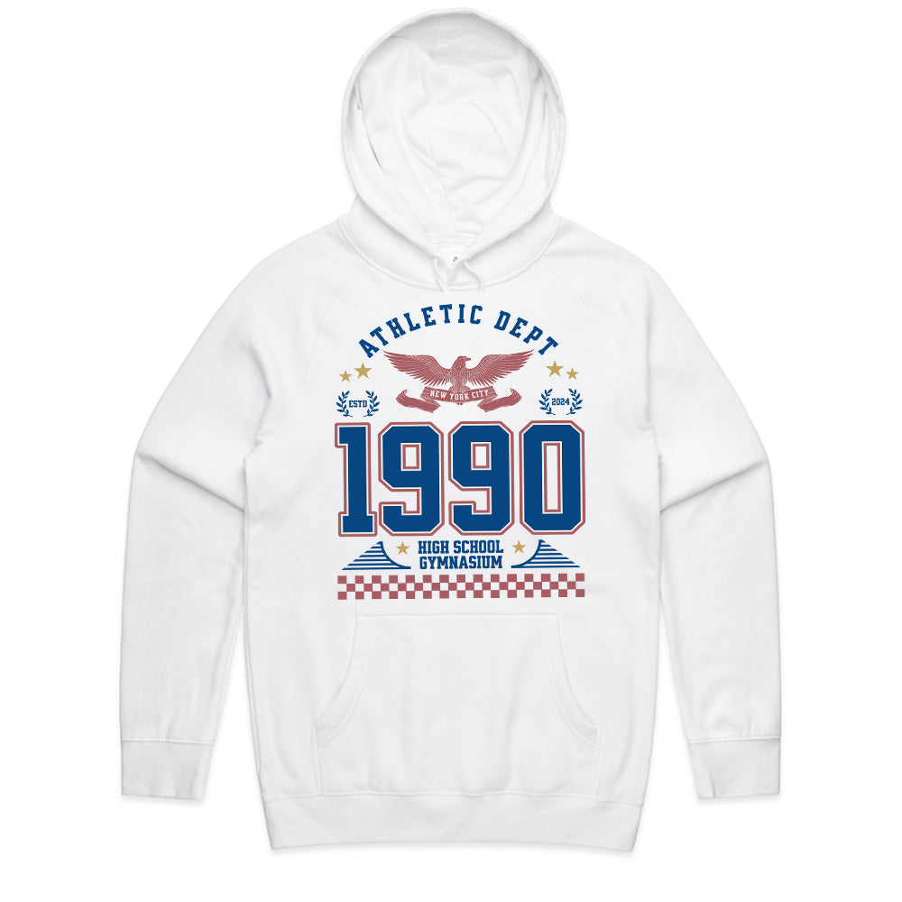 Vintage 1990 Athletic Dept. Gymnasium T-Shirt – Retro Sportswear Style