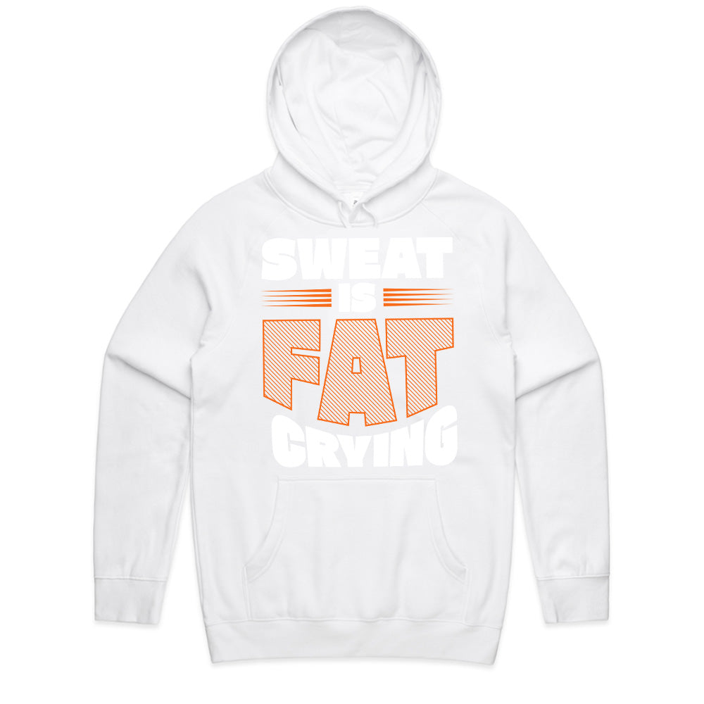Sweat is Fat Crying – Funny Motivational Gym T-Shirt | Workout & Fitness Tee