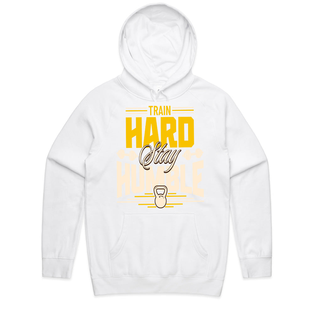 "Train Hard, Stay Humble" Motivational Gym T-Shirt – Strength Meets Character