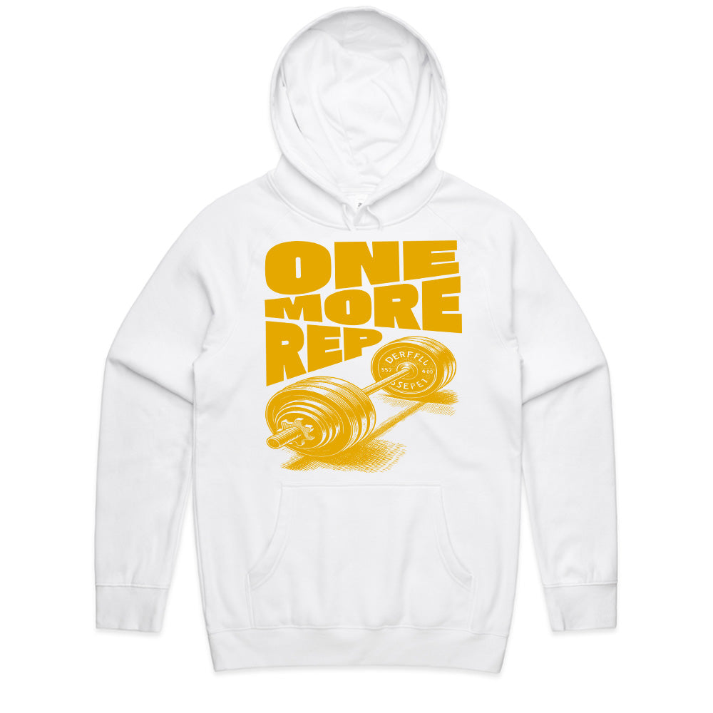 "One More Rep" Motivational Gym T-Shirt – Bold Fitness Apparel for Strength Training